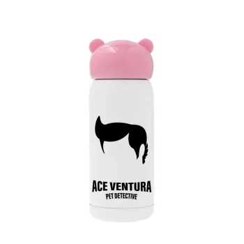 Ace Ventura Pet Detective, Ροζ ανοξείδωτο παγούρι θερμό (Stainless steel), 320ml