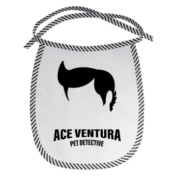 Ace Ventura Pet Detective, Σαλιάρα μωρού αλέκιαστη με κορδόνι Μαύρη