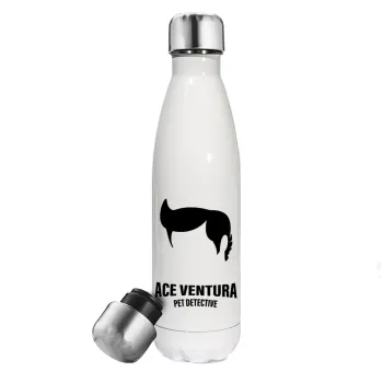 Ace Ventura Pet Detective, Metal mug thermos White (Stainless steel), double wall, 500ml