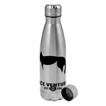 Ace Ventura Pet Detective, Metallic water bottle, stainless steel, 750ml