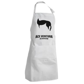 Ace Ventura Pet Detective, Adult Chef Apron (with sliders and 2 pockets)