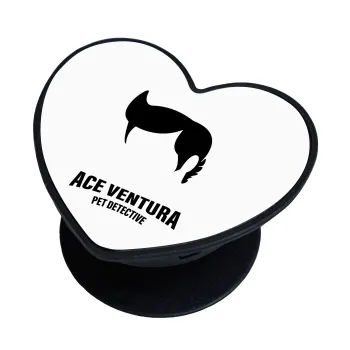 Ace Ventura Pet Detective, Phone Holders Stand  καρδιά Μαύρο Βάση Στήριξης Κινητού στο Χέρι