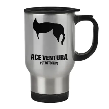 Ace Ventura Pet Detective, Κούπα ταξιδιού ανοξείδωτη με καπάκι, διπλού τοιχώματος (θερμό) 450ml