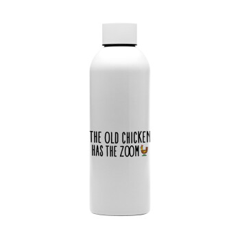 The old chicken has the zoom, Μεταλλικό παγούρι νερού, 304 Stainless Steel 800ml