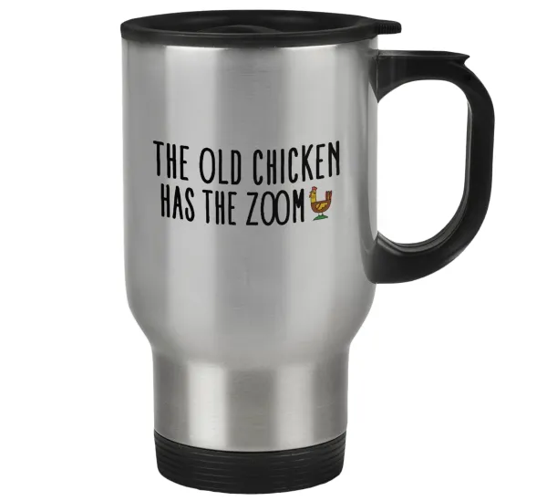 The old chicken has the zoom — 1