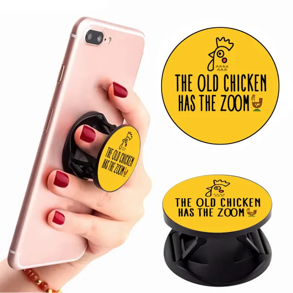The old chicken has the zoom — 3