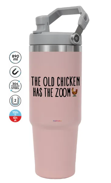 The old chicken has the zoom — 1