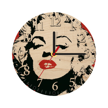 Merilin, Ρολόι τοίχου ξύλινο plywood (20cm)