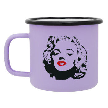 Merilin, Κούπα Μεταλλική εμαγιέ ΜΑΤ Light Pastel Purple 360ml