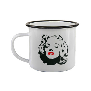 Merilin, Κούπα εμαγιέ με μαύρο χείλος 360ml