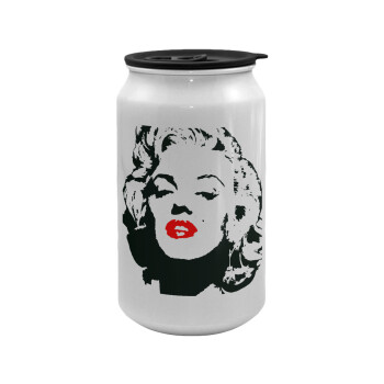 Merilin, Κούπα ταξιδιού μεταλλική με καπάκι (tin-can) 500ml