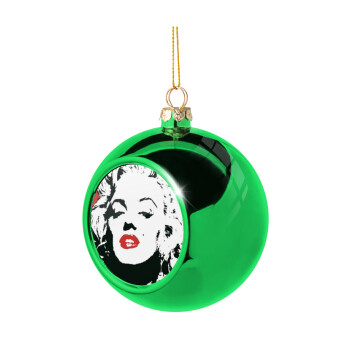 Merilin, Χριστουγεννιάτικη μπάλα δένδρου Πράσινη 8cm