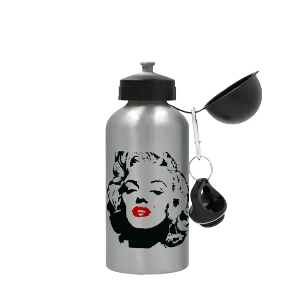 Merilin — Metallic water jug, Silver, aluminum 500ml