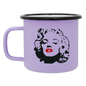 Merilin, Κούπα Μεταλλική εμαγιέ ΜΑΤ Light Pastel Purple 360ml