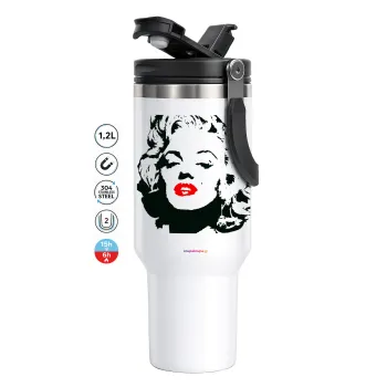 Merilin, Mega Stainless steel Tumbler with lid, double wall 1,2L