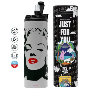 Merilin, Tumbler stainless steel GREY 600ml