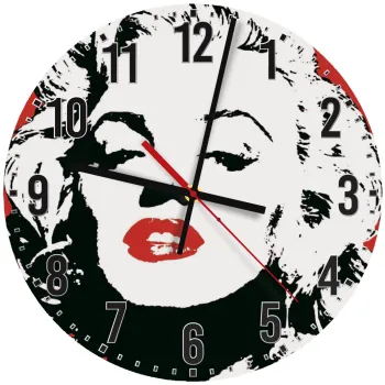 Merilin, Ρολόι τοίχου ξύλινο (30cm)