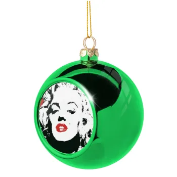 Merilin, Green Christmas tree ornament ball 8cm