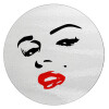 Marilyn Monroe, Επιφάνεια κοπής γυάλινη στρογγυλή (30cm)