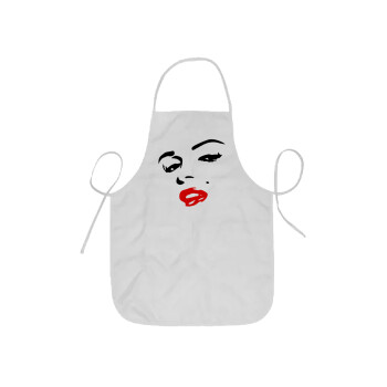 Marilyn Monroe, Ποδιά Σεφ ολόσωμη κοντή  Παιδική (44x62cm)