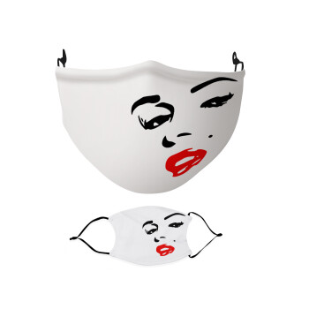 Marilyn Monroe, Μάσκα υφασμάτινη Ενηλίκων πολλαπλών στρώσεων με υποδοχή φίλτρου