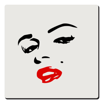 Marilyn Monroe, Τετράγωνο μαγνητάκι ξύλινο 6x6cm
