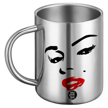 Marilyn Monroe, BIG Mug Stainless steel double wall (450ml)