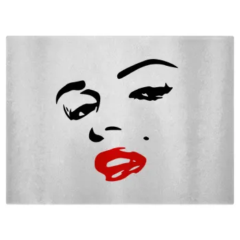 Marilyn Monroe, Επιφάνεια κοπής γυάλινη (38x28cm)