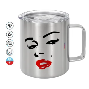 Marilyn Monroe, Mug Stainless steel double wall 300ml