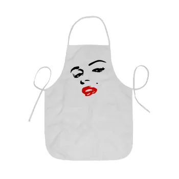 Marilyn Monroe, Ποδιά Σεφ ολόσωμη κοντή  Παιδική (44x62cm)