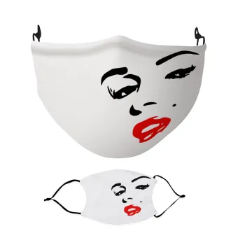 Marilyn Monroe, Μάσκα υφασμάτινη Ενηλίκων πολλαπλών στρώσεων με υποδοχή φίλτρου