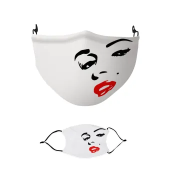 Marilyn Monroe, Μάσκα υφασμάτινη παιδική πολλαπλών στρώσεων με υποδοχή φίλτρου