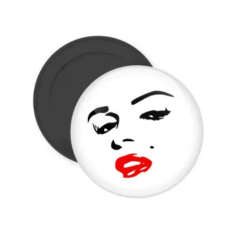 Marilyn Monroe, Μαγνητάκι ψυγείου στρογγυλό διάστασης 5cm