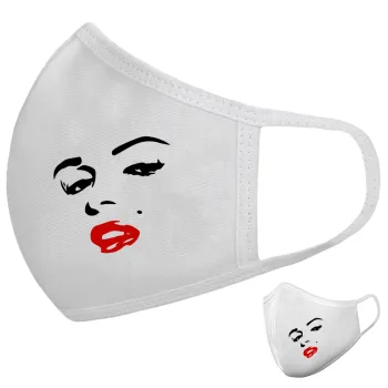 Marilyn Monroe, Μάσκα υφασμάτινη υψηλής άνεσης παιδική (Δώρο πλαστική θήκη)