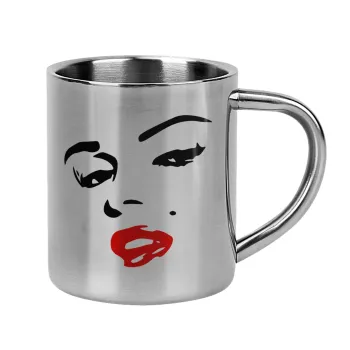 Marilyn Monroe, Mug Stainless steel double wall 300ml