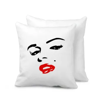 Marilyn Monroe, Sofa cushion 40x40cm includes filling