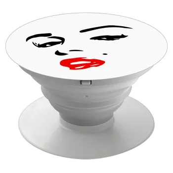 Marilyn Monroe, Phone Holders Stand  White Hand-held Mobile Phone Holder
