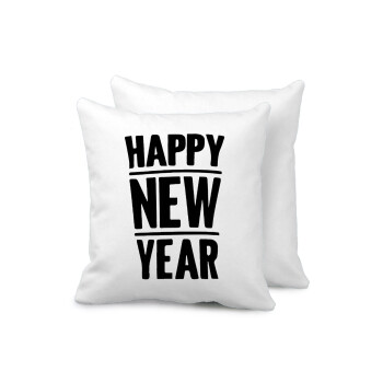 Happy new year, Sofa cushion 40x40cm includes filling