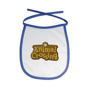Animal Crossing, Σαλιάρα μωρού αλέκιαστη με κορδόνι Μπλε