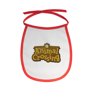 Animal Crossing, Σαλιάρα μωρού αλέκιαστη με κορδόνι Κόκκινη