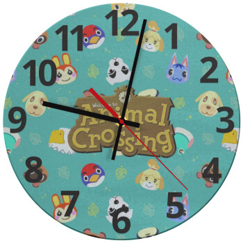 Animal Crossing, Ρολόι τοίχου γυάλινο (30cm)
