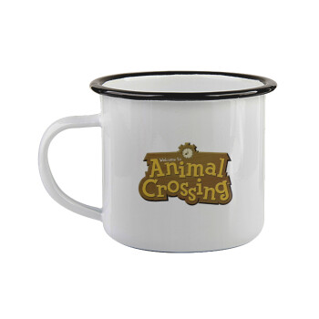 Animal Crossing, Κούπα εμαγιέ με μαύρο χείλος 360ml