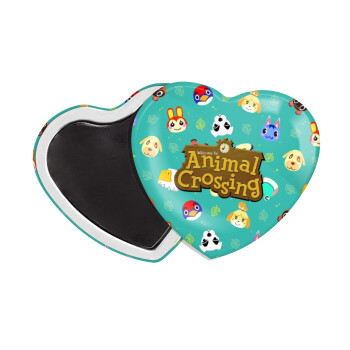 Animal Crossing, Μαγνητάκι καρδιά (57x52mm)