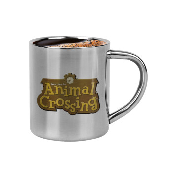Animal Crossing, Double-wall metal cup for espresso (220ml)