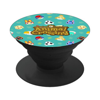 Animal Crossing, Phone Holders Stand  Black Hand-held Mobile Phone Holder