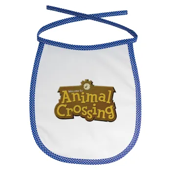 Animal Crossing, Σαλιάρα μωρού αλέκιαστη με κορδόνι Μπλε