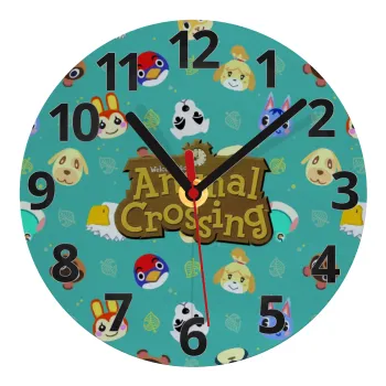 Animal Crossing, Ρολόι τοίχου γυάλινο (20cm)