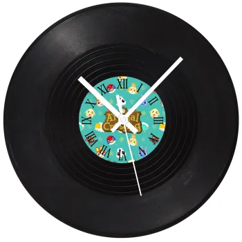 Animal Crossing, Ρολόι τοίχου Βινύλιο (30cm)