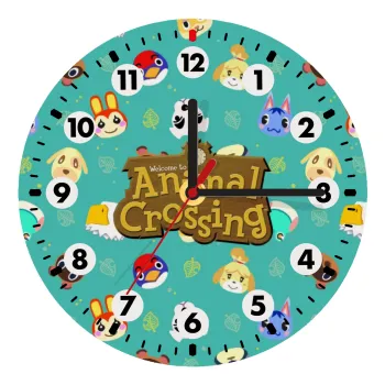 Animal Crossing, Ρολόι τοίχου ξύλινο (20cm)
