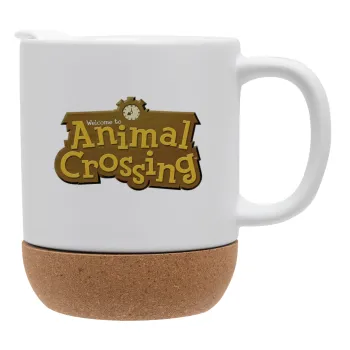 Animal Crossing, Κούπα, κεραμική με βάση φελού και καπάκι (ΜΑΤ), 330ml